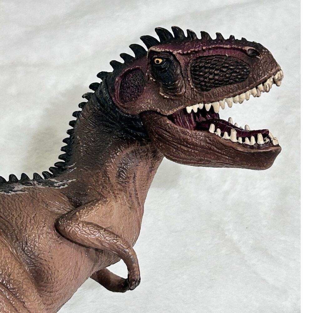 Schleich T Rex Dinosaur -Moving Jaw- D-73527 Tyrannosaurus Rex‎ Black Stripe